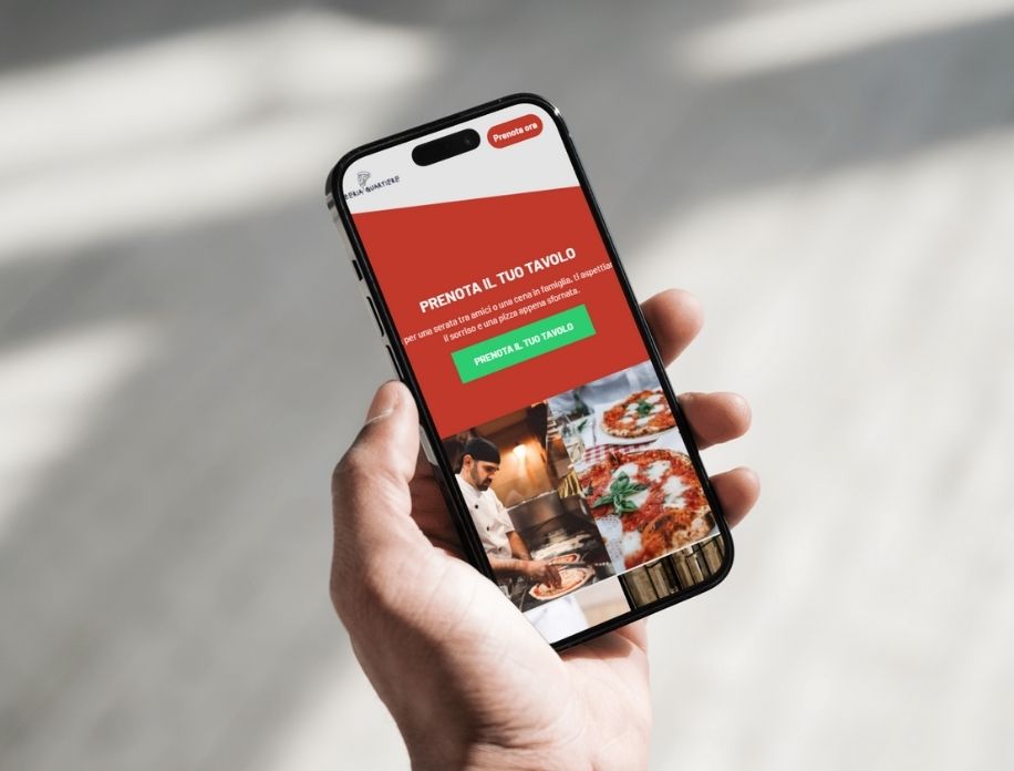 siti web per pizzerie