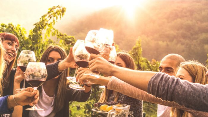 sito web per cantine di vino